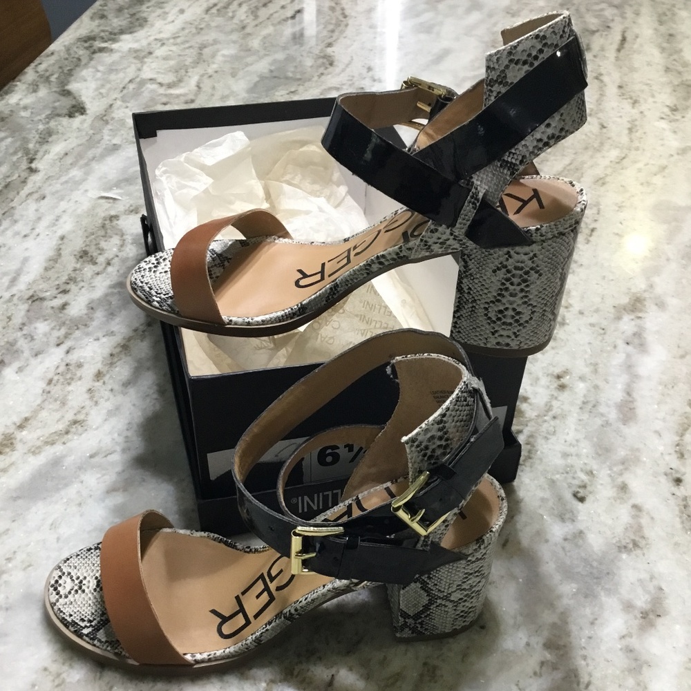 Carlo Fellini Sandals—Gently Worn